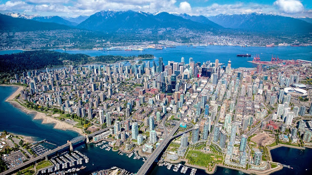 Vista da cidade de Vancouver Vista da cidade de Vancouver