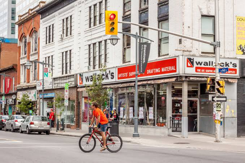 Bairro de Centretown em Ottawa Bairro de Centretown em Ottawa