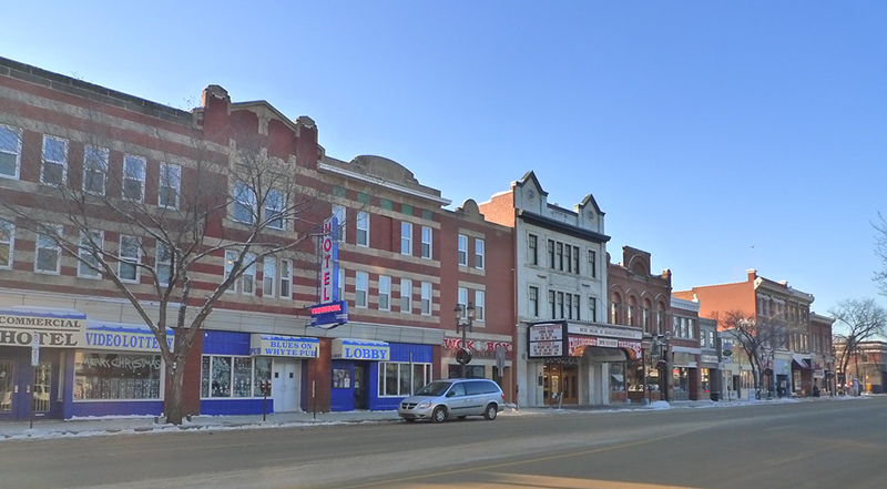 Bairro de Strathcona em Edmonton Bairro de Strathcona em Edmonton