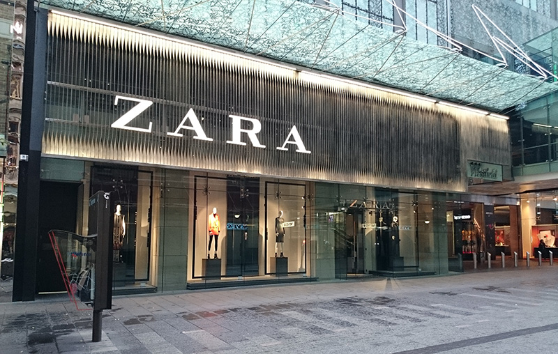 Zara em Montreal Zara em Montreal
